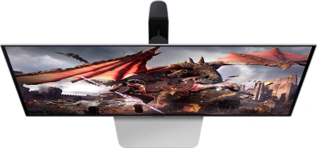 Монитор Samsung 32" Odyssey OLED G8 LS32DG800SIXCI серебристый OLED LED 16:9 HDMI M/M TV матовая HAS Piv 250cd 178гр/178гр 3840x2160 240Hz FreeSync Premium Pro DP 4K USB 8.4кг