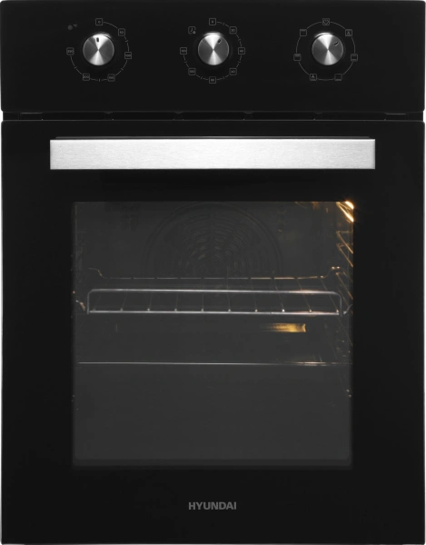 Духовой шкаф Электрический Hyundai HEO 45311 BG черный