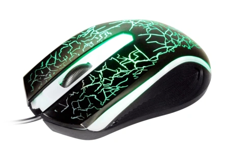 Мышь Оклик 395M SHADOW черный оптическая (1500dpi) USB для ноутбука (3but)