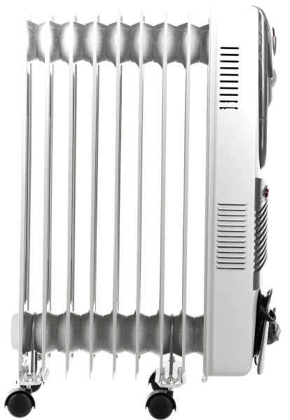 Радиатор масляный Ресанта ОМ-9АВ 2400Вт белый
