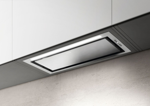 Вытяжка встраиваемая Elica Hidden Advance IX/A/72 нержавеющая сталь управление: кнопочное