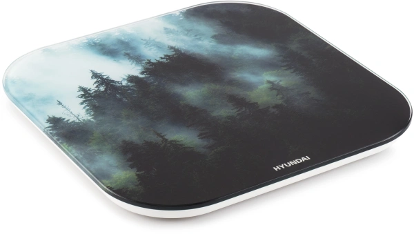 Весы напольные электронные Hyundai H-BS03761 макс.180кг темно-зеленый