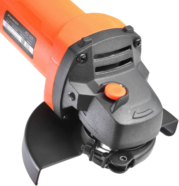 Углошлифовальная машина Patriot AG 125 850Вт 11000об/мин рез.шпин.:M14 d=125мм (110301125)