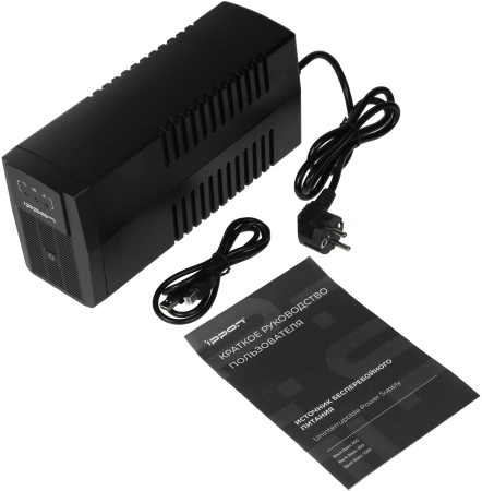 Источник бесперебойного питания Ippon Back Basic 650 360Вт 650ВА черный