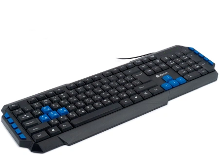 Клавиатура Оклик 750G FROST WAR черный/черный USB Multimedia for gamer