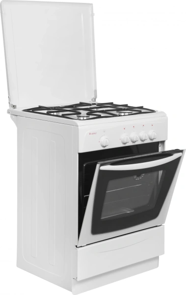 Плита Газовая Gefest ПГ 1200-С7 К38 белый (металлическая крышка) реш.сталь