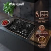 Газовая варочная поверхность Weissgauff HGG 649 BGRGV черный