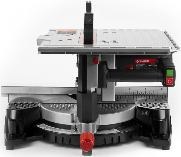 Торцовочная пила Зубр ЗПТК-305-1900 1900Вт 4200об/мин d=305мм