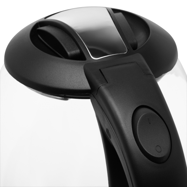 Чайник электрический Starwind SKG2051 1.8л. 1800Вт черный/серебристый (корпус: стекло)