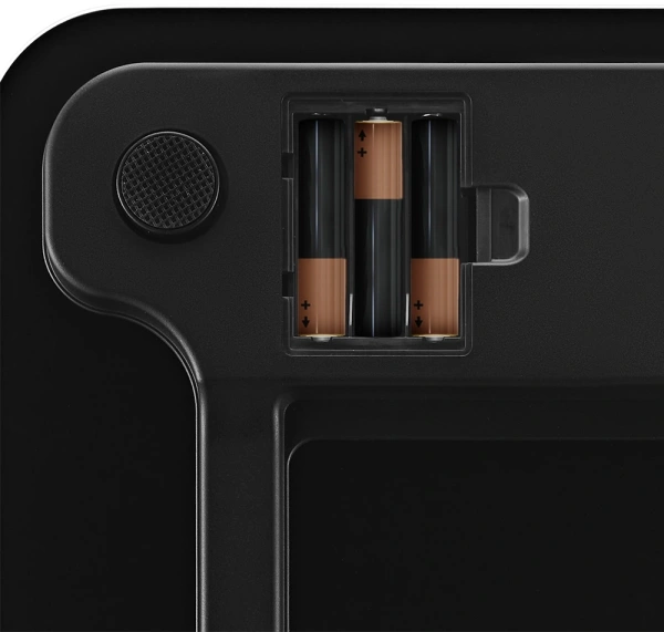 Весы напольные электронные Kitfort КТ-842 макс.180кг черный/серебристый