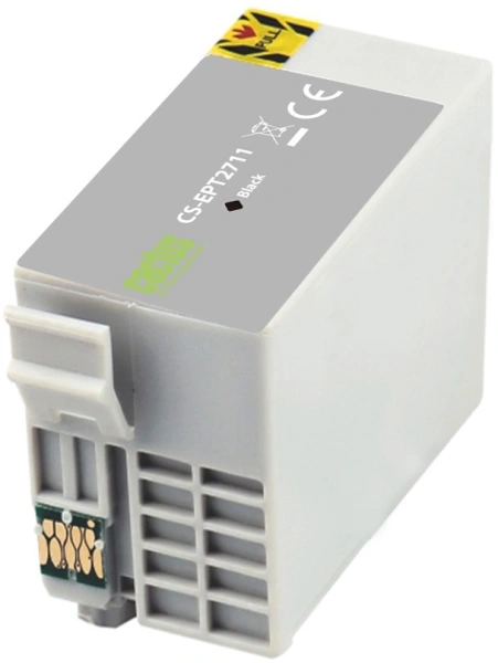 Картридж струйный Cactus CS-EPT2711 27XL черный (22.4мл) для Epson WorkForce WF-3620/3640/7110/7210