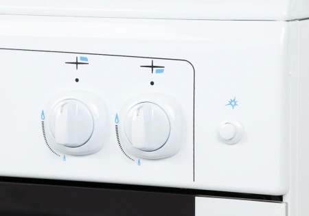 Плита Газовая Gefest ПГ 6100-01 белый реш.чугун