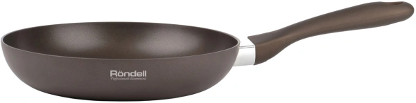 Сковорода Rondell Grillage RDA-1431 круглая 28см покрытие: Xylan Plus ручка несъемная (без крышки) коричневый