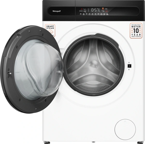 Стиральная машина Weissgauff WM 49411 Inverter Steam класс: A+++ загр.фронтальная макс.:11кг белый