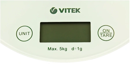 Весы кухонные электронные Vitek VT-8018 макс.вес:5кг белый
