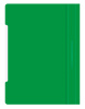Папка-скоросшиватель Бюрократ Люкс -PSL20GRN A4 прозрач.верх.лист пластик зеленый 0.14/0.18