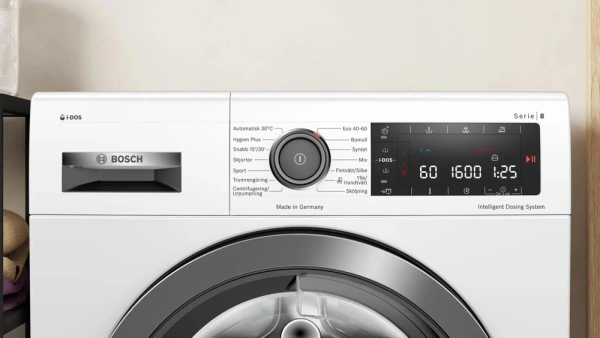 Стиральная машина Bosch WAX02KLOSN пан.англ. класс: B загр.фронтальная макс.:10кг белый инвертер