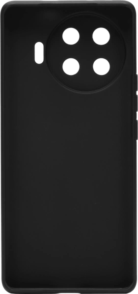 Чехол (клип-кейс) BoraSCO для Tecno Spark 20 Pro + Silicone Case черный (73128)