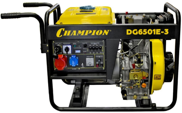 Генератор Champion DG6501E-3 5.4кВт