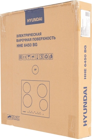 Варочная поверхность Hyundai HHE 6450 BG черный