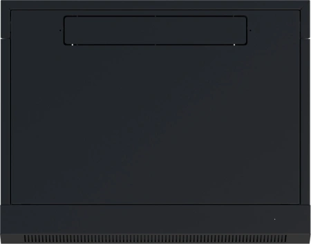 Шкаф коммутационный NTSS (NTSS-W6U6060GS-BL) настенный 6U 570x600мм пер.дв.стекл 60кг черный 19.5кг
