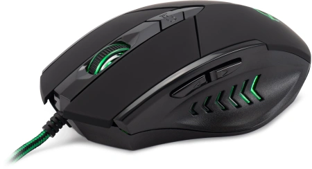 Мышь Оклик 815G INFERNO черный оптическая (2400dpi) USB (6but)