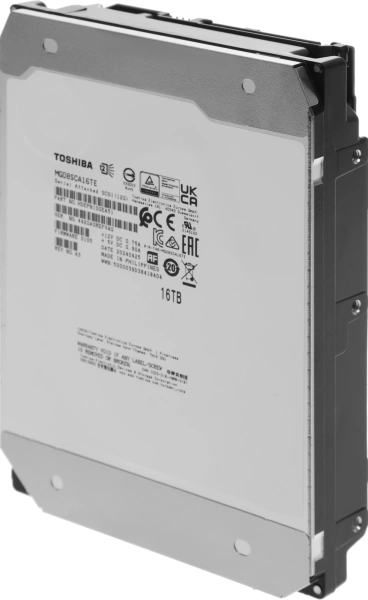 Жесткий диск Toshiba SAS 3.0 16Tb MG08SCA16TE Server 512E (7200rpm) 512Mb 3.5"