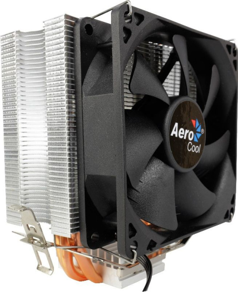 Устройство охлаждения(кулер) Aerocool Verkho 3 Soc-AM5/AM4/1151/1200/1700 4-pin 15-24dB Al+Cu 120W 530gr Ret