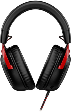 Наушники с микрофоном HyperX Cloud III черный/красный 1.2м мониторные (727A9AA)