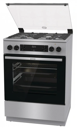 Плита Комбинированная Gorenje GKS6C72XF нержавеющая сталь