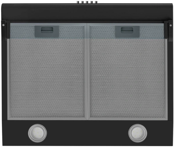 Вытяжка козырьковая Maunfeld MP-1 60 черный управление: кнопочное (1 мотор)