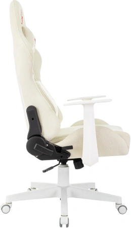 Кресло игровое A4Tech Bloody GC-570 белый сиденье белый с подголов. крестов. пластик пластик белый