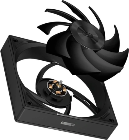 Вентилятор для корпуса PcCooler F5 R120 120х120x25 черный 4-pin 32дБ (F5R120-BKNT1-GL) Ret