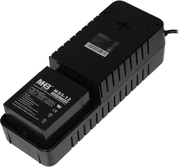 Источник бесперебойного питания Ippon Back Verso 600 300Вт 600ВА черный