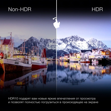 Телевизор LED Hyundai 32" H-LED32BS5100 WebOS Frameless Metal черный/серый HD 60Hz DVB-T DVB-T2 DVB-C DVB-S DVB-S2 USB WiFi Smart TV