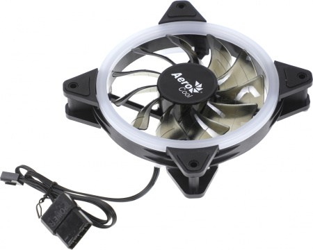 Вентилятор Aerocool Rev Blue 120x120mm 3-pin 15dB 153gr LED Ret