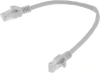 Патч-корд PP6U-0.25M 10000G UTP 4 пары cat6 CCA molded 0.25м серый RJ-45 (m)-RJ-45 (m)