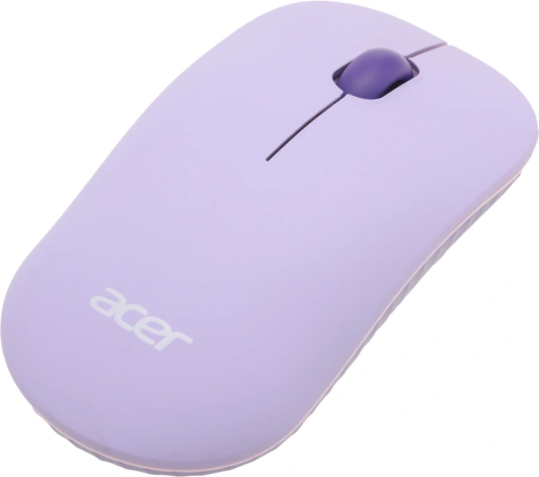 Клавиатура + мышь Acer OCC205 клав:фиолетовый мышь:фиолетовый USB беспроводная slim Multimedia (ZL.ACCEE.00D)