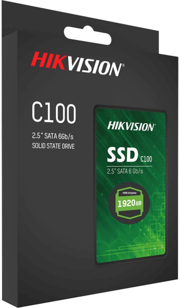 Накопитель SSD Hikvision SATA III 1920Gb HS-SSD-C100/1920G HS-SSD-C100/1920G Hiksemi 2.5"