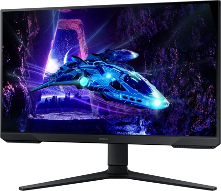 Монитор Samsung 24" Odyssey G3 S24DG300EIXCI черный VA LED 16:9 HDMI матовая HAS Piv 250cd 178гр/178гр 1920x1080 180Hz FreeSync DP FHD 3.9кг