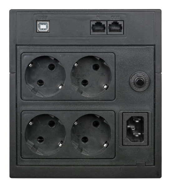 Источник бесперебойного питания Powercom Raptor RPT-2000AP LCD 1200Вт 2000ВА черный