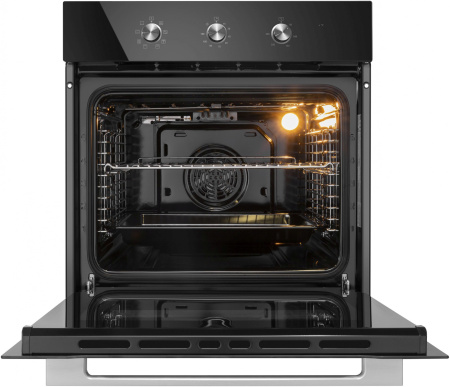 Духовой шкаф Электрический Maunfeld MEOC708PB черный