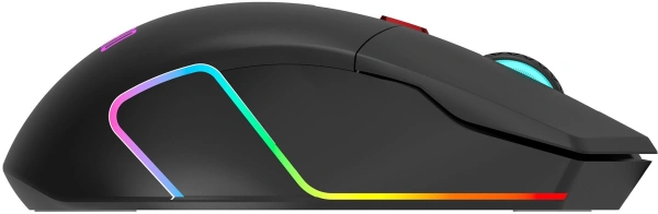 Мышь Acer Nitro OMR304 черный оптическая 3200dpi беспров. BT/Radio USB 6but (ZL.MCECC.01Z)