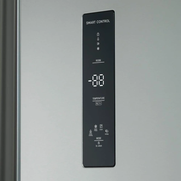 Холодильник Бирюса SBS 400 I 2-хкамерн. нержавеющая сталь