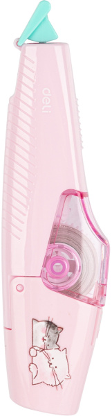 Лента коррект. Deli EH21401 6мх5мм ассорти корпус белый блистер