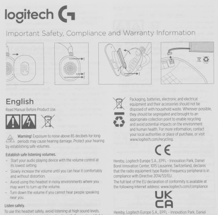 Наушники с микрофоном Logitech Pro X 2 LightSpeed черный накладные BT (981-001263)