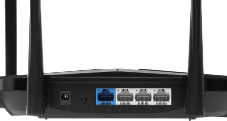 Роутер беспроводной Mercusys MR90X AX6000 100/1000/2500BASE-T черный