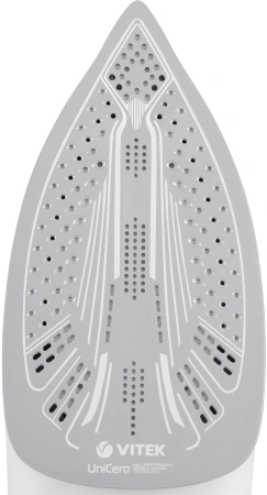 Утюг Vitek VT-8330 2400Вт белый/голубой