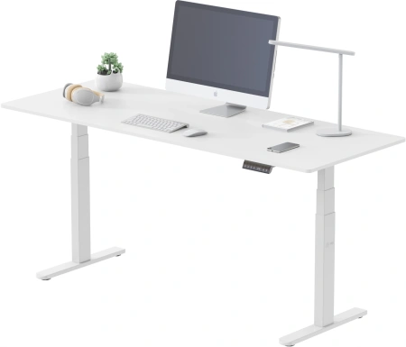 Подстолье Cactus CS-EDLF-WT белый каркас белый 120x71x60см