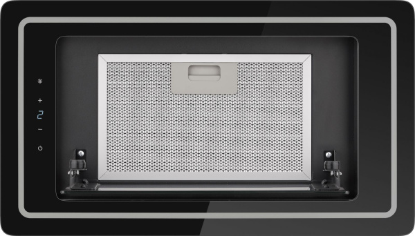 Вытяжка встраиваемая Weissgauff Quadra 606 Black черный управление: сенсорное (1 мотор)